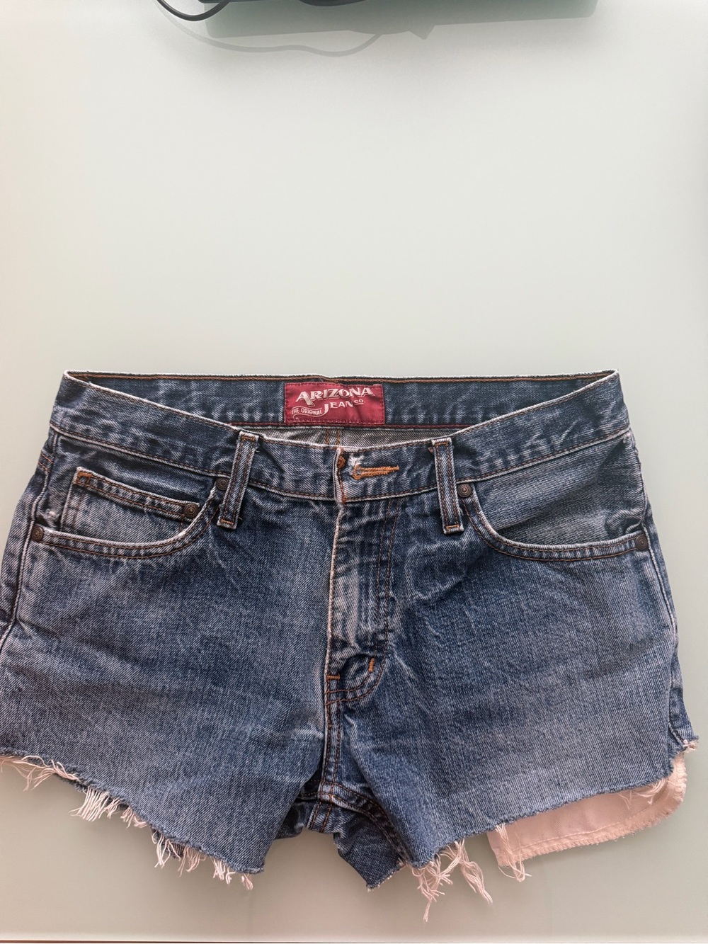 Women's Blue Denim Jean Shorts